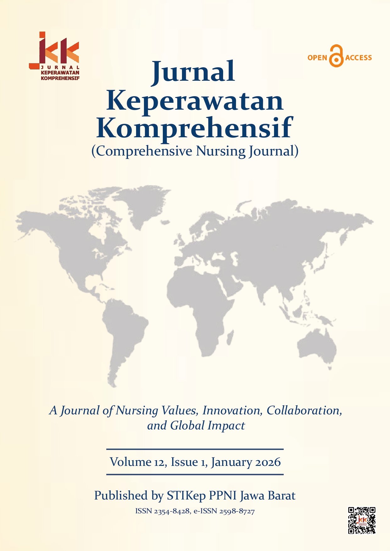 					View Vol. 12 No. 1 (2026): JURNAL KEPERAWATAN KOMPREHENSIF (COMPREHENSIVE NURSING JOURNAL)
				